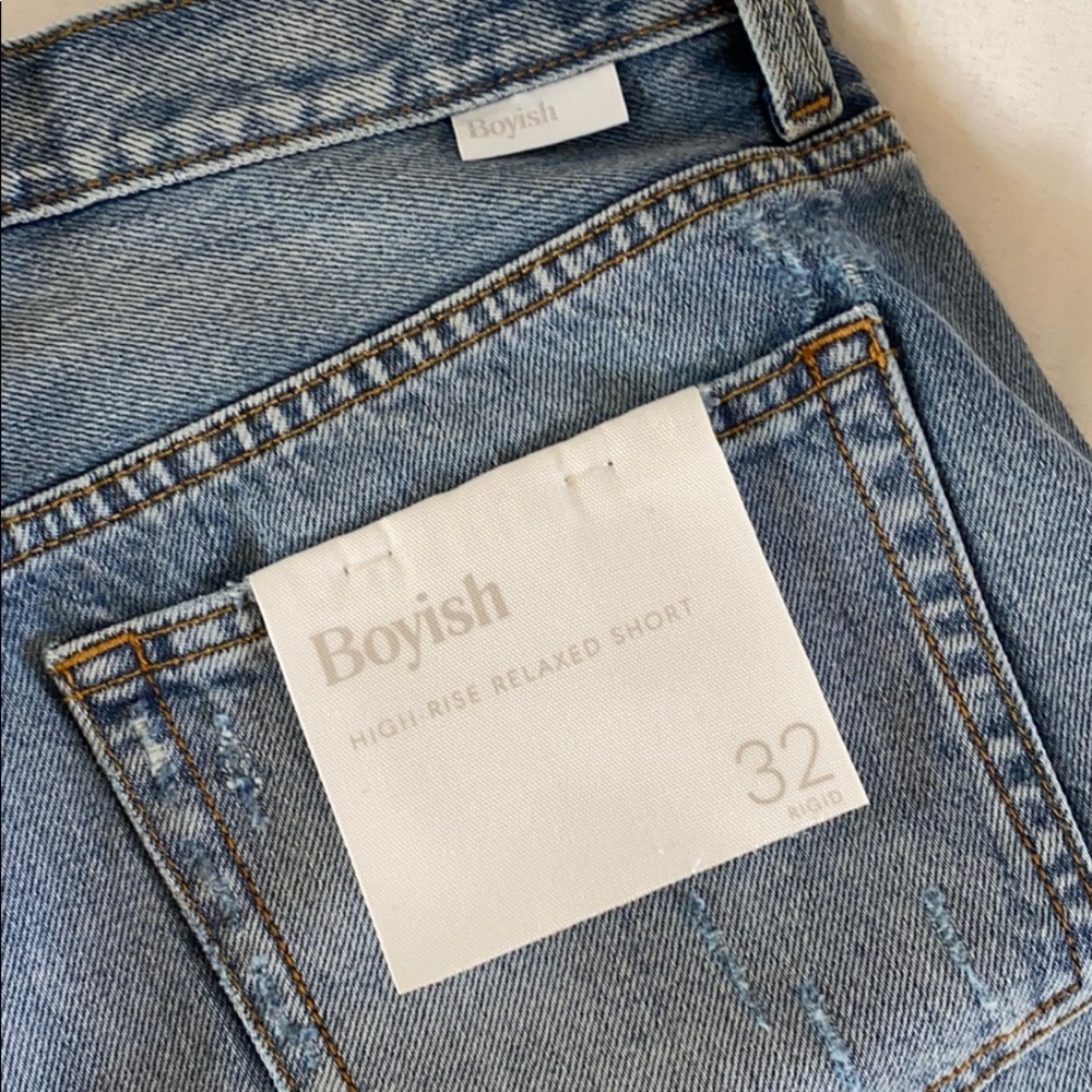 BOYISH High Rise Relaxed Short - Picture 4 of 4
